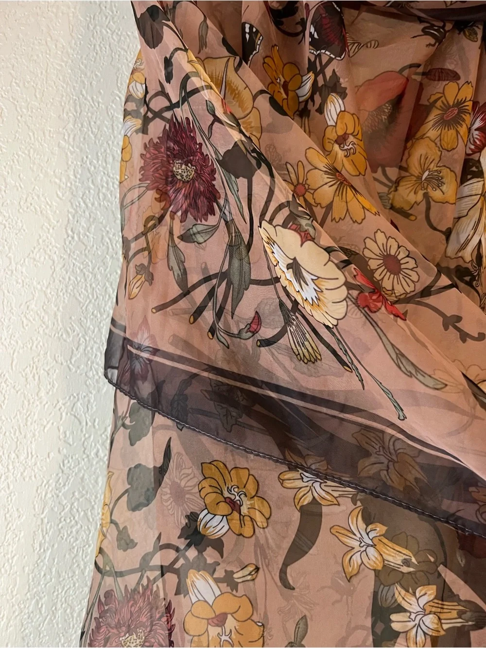 100% Silk Scarf/Wrap/Shawl